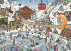 Jumbo Van Haasteren Jan - JAN VAN HAASTEREN - JEUX D'HIVER (1000 PIECES)*Femme Humour, Satire Et Wasgij|Neige