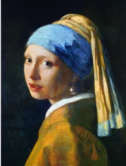 Eurographics Vermeer Johannes - Vermeer Johannes : La Jeune Fille à la Perle, 1665* Art|De 1 000 Pièces