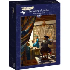Bluebird Puzzle Vermeer Johannes - Johannes Vermeer - Art of Painting, 1668* Art|De 1 000 Pièces