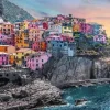 Trefl Vernazza au coucher du soleil, Italie* Panoramique|Plages Et Îles De Rêve