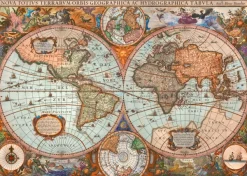 Schmidt Spiele Vieille Carte du Monde* De 3 000 Pièces|De 3 000 Pièces