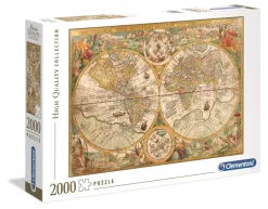 Clementoni Vieille Carte du Monde* De 2 000 Pièces|De 2 000 Pièces