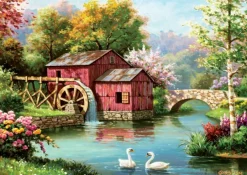 Art Puzzle Vieux Moulin Rouge* Ponts|Phares Et Moulins