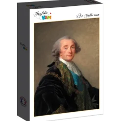 Grafika Kids Vigee le Brun Louise-Élisabeth - Élisabeth-Louise Vigee le Brun : Alexandre Charles Emmanuel de Crussol-Florensac, 1787*Enfant Art|Dès 6 Ans : 50 À 100 Pièces