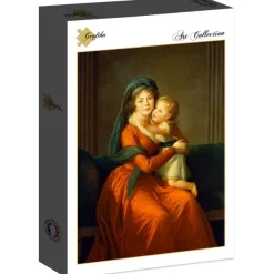 Grafika Vigee le Brun Louise-Élisabeth - Louise-Élisabeth Vigee le Brun : Princesse Alexandra Golitsyna et son fils Piotr, 1794* De 2 000 Pièces|De 2 000 Pièces