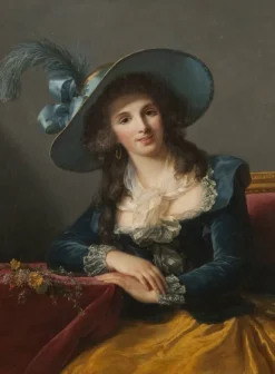 Grafika Vigee le Brun Louise-Élisabeth - Louise-Élisabeth Vigee le Brun : Comtesse de Segur, 1785* De 2 000 Pièces|De 2 000 Pièces