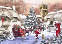 Bluebird Puzzle Village and Santa*Femme Noël|Villes Et Villages
