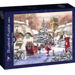 Bluebird Puzzle Village and Santa*Femme Noël|Villes Et Villages