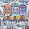 Alipson Puzzle Village de Noël Paix sur Terre*Femme Noël|Neige