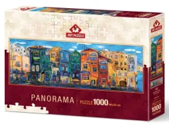 Art Puzzle Ville de Couleurs* Panoramique|Villes Et Villages