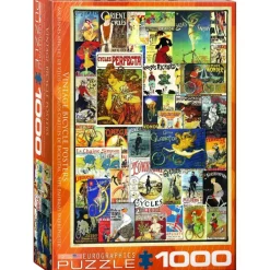 Eurographics Vintage Bicycle Posters* Rétros Et Nostalgie|Collages