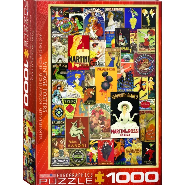 Eurographics Vintage Posters* Rétros Et Nostalgie|Collages