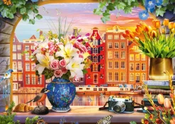 Schmidt Spiele Visite à Amsterdam* Villes Et Villages|De 1 000 Pièces