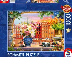 Schmidt Spiele Visite à Amsterdam* Villes Et Villages|De 1 000 Pièces
