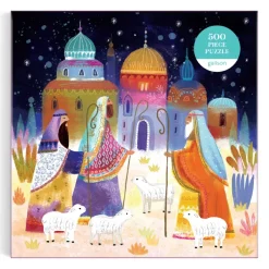 Galison Voyage des Rois Mages - Puzzle de 500 pièces*Femme De 4 000 À 5 000 Pièces|De 4 000 À 5 000 Pièces