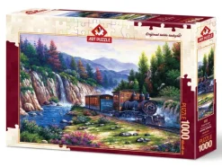 Art Puzzle Voyage en Train* Trains|Rétros Et Nostalgie