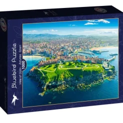 Bluebird Puzzle Vue de Gijón - Les Asturies, Espagne* Espagne|Mers Et Océans