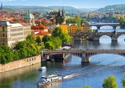 Castorland Vue des Ponts de Prague* Villes Et Villages|Ponts