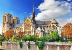 Bluebird Puzzle Vue sur la Cathédrale Notre-Dame de Paris*Femme Religions Et Mysticisme|Monuments