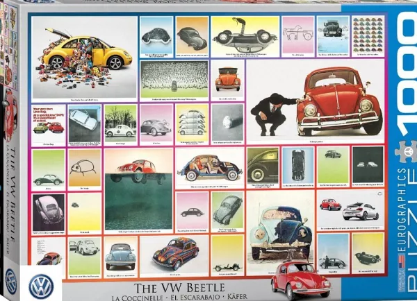 Eurographics VW Beetle - La Coccinelle* Voitures, Motos Et Camions|Rétros Et Nostalgie