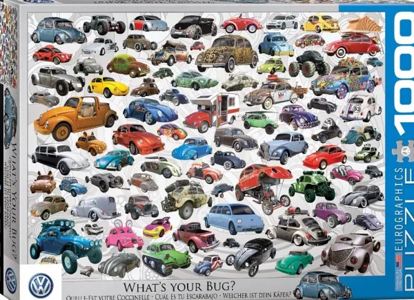 Eurographics VW Beetle - Quelle est votre Coccinelle ?*Femme Allemagne|Voitures, Motos Et Camions