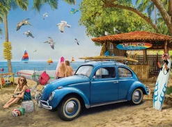 Eurographics VW Beetle Surf Shack* Voitures, Motos Et Camions|Rétros Et Nostalgie