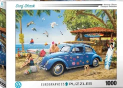 Eurographics VW Beetle Surf Shack* Voitures, Motos Et Camions|Rétros Et Nostalgie