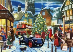 Alipson Puzzle Walch Kevin - Rues à Noël*Femme De 1 500 Pièces|De 1 500 Pièces