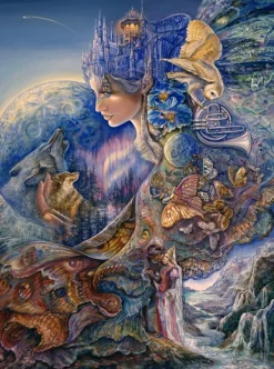 Grafika Wall Joséphine - Once in a Blue Moon*Femme De 2 000 Pièces|De 2 000 Pièces