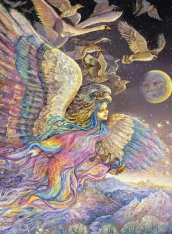 Grafika Wall Joséphine - Josephine Wall - Ariel's Flight*Femme De 2 000 Pièces|De 2 000 Pièces