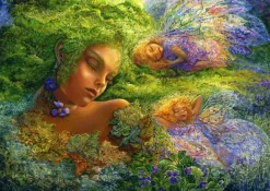 Grafika Wall Joséphine - Josephine Wall - Moss Maiden*Femme De 2 000 Pièces|De 2 000 Pièces
