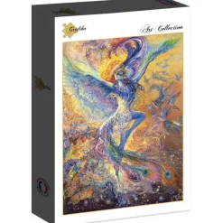 Grafika Wall Joséphine - Josephine Wall - Blue Bird*Femme De 1 500 Pièces|De 1 500 Pièces