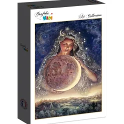 Grafika Kids Wall Joséphine - Josephine Wall - Moon Goddess*Femme Puzzles Pour Enfants|Hommes Et Femmes