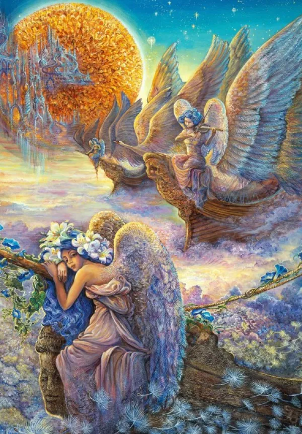 Grafika Kids Wall Joséphine - Josephine Wall - I Saw Three Ships*Femme Bateaux|Puzzles Pour Enfants
