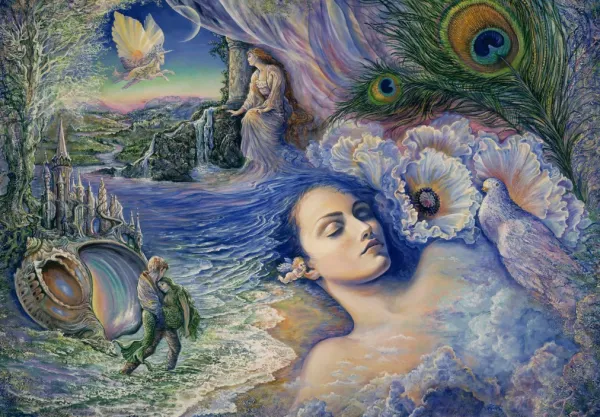 Grafika Kids Wall Joséphine - Josephine Wall - Whispered Dreams*Femme Licornes|Hommes Et Femmes