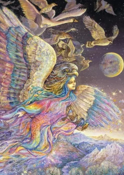 Grafika Wall Joséphine - Josephine Wall - Ariel's Flight*Femme Puzzles Pour Enfants|Oiseaux