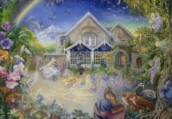 Grafika Wall Joséphine - Josephine Wall - Enchanted Manor* Animaux De La Forêt|Cottages Et Châlets