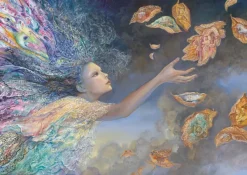 Grafika Wall Joséphine - Josephine Wall - Catching Wishes*Femme De 2 000 Pièces|De 2 000 Pièces