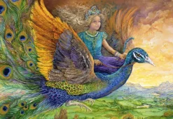 Grafika Wall Joséphine - Josephine Wall - Peacock Princess*Femme Oiseaux|Hommes Et Femmes