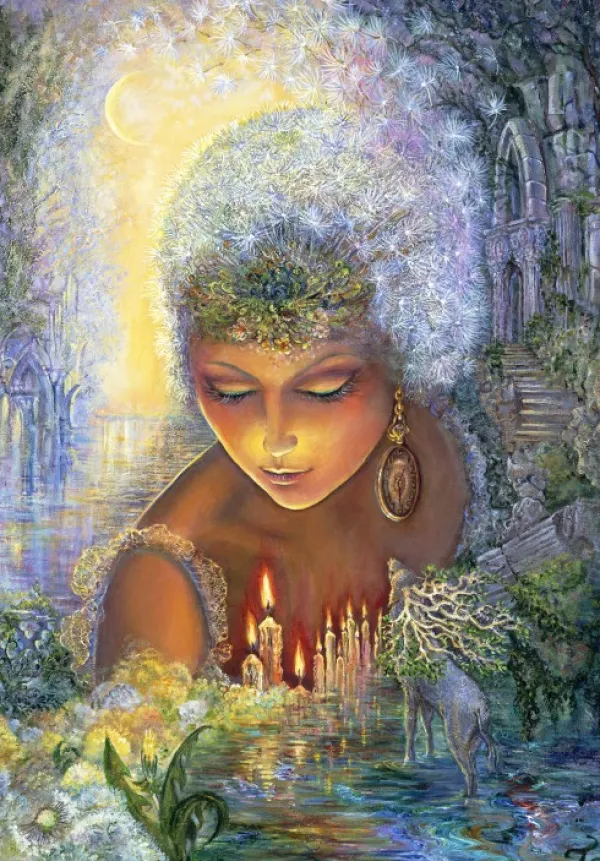 Grafika Kids Wall Joséphine - Josephine Wall - Dandelion Diva*Femme Puzzles Pour Enfants|Hommes Et Femmes