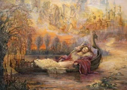 Grafika Wall Joséphine - Josephine Wall - Dreams of Camelot*Femme De 2 000 Pièces|De 2 000 Pièces