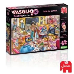 Jumbo WASGIJ DESTINY 27 - LE CAFÉ (1000 PIECES)* De 1 000 Pièces|De 1 000 Pièces