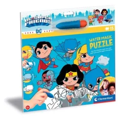 Clementoni Water magic DC Super friends*Enfant Puzzles Pour Enfants|Dès 3 Ans : 11 À 20 Pièces