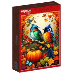 Alipson Puzzle Welcome Autumn* Oiseaux|Forêts, Fleurs Et Jardins
