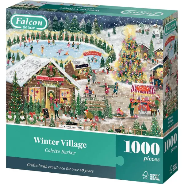 Falcon Winter Village* De 1 000 Pièces|De 1 000 Pièces