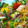 Enjoy Puzzle Wishes of Wonder* Oiseaux|Forêts, Fleurs Et Jardins