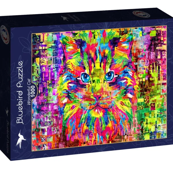 Bluebird Puzzle Wonderful Cat* Chats|Art