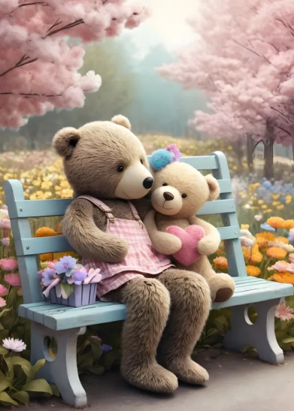 Alipson Puzzle You & Me*Enfant Puzzles Pour Enfants|Forêts, Fleurs Et Jardins